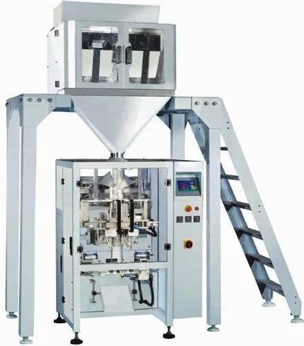 Three Phase Four Head Namkeen Pouch Packing Machine 440 V Automation