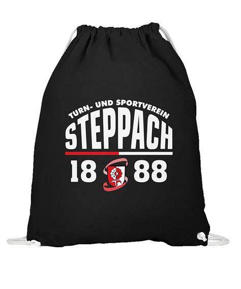 TSV Steppach Gymbag Classic Schwarz Fan Shop Verein