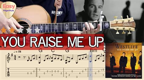 💗you Raise Me Up Lyrics Westlife Secret Garden 💗 Fingerstyle