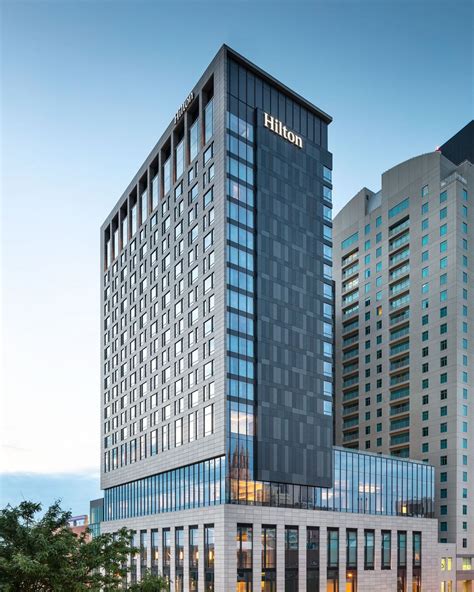 Hilton Hotel Reinforces Urban Amenities in Downtown Rochester - HGA