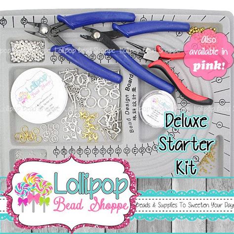 Klobige Kette Starter Kit Deluxe Perlen Schmuck Machen Starter Etsy