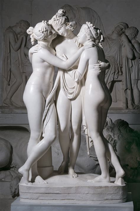 Las Tres Gracias De Antonio Canova Belleza Y Sensualidad