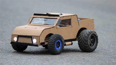 12 Minute Video Teaches You How To Make A Cardboard Car Cardboard Car