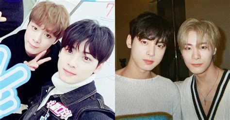 9 Foto Kedekatan Moonbin Dan Cha Eunwoo Astro Yang Kompak