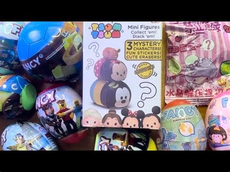 Asmr Unboxing Mystery Surprises Disney Tsum Tsum Mystery Box Satisfying