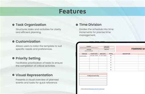 Schedule Template in Excel, Google Sheets - Download | Template.net