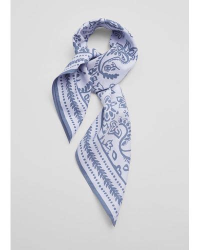 Blue And Other Stories Scarves And Mufflers For Women Lyst