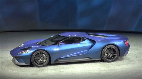 New Ford Gt Supercar Revealed Youtube