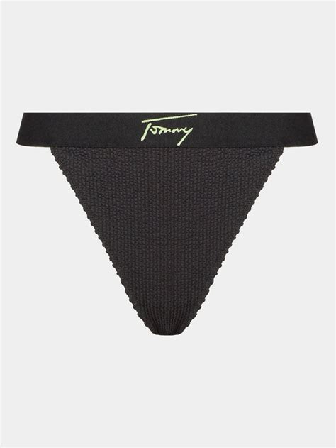 Tommy Jeans Bikini Unterteil UW0UW04491 Schwarz Modivo De