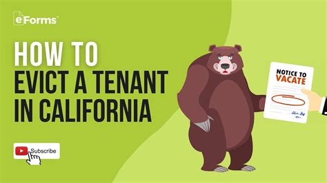 Evict A Tenant In California Easy Instructions YouTube