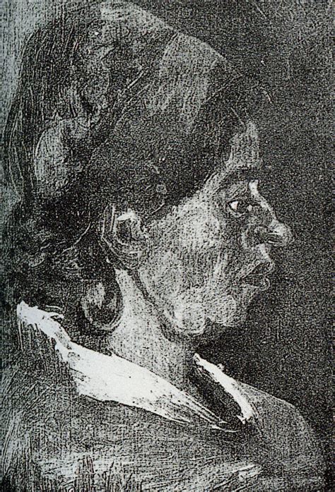 Vincent Van Gogh Peasant Woman Head