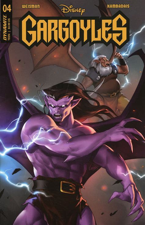 Gargoyles Vol 3 4 Cover D Variant Lesley Leirix Li Cover