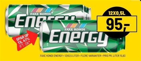 Faxe Kondi Energy Tilbud Hos Priss