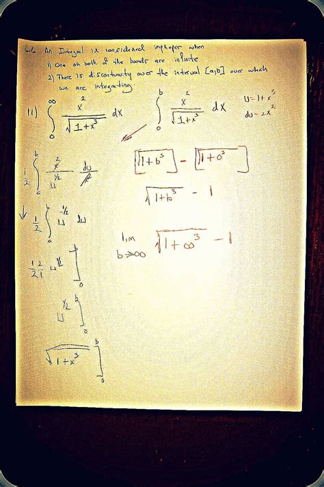 Calculus Improper Integral Int 0 Infty Frac X 2 Sqrt 1 X 3