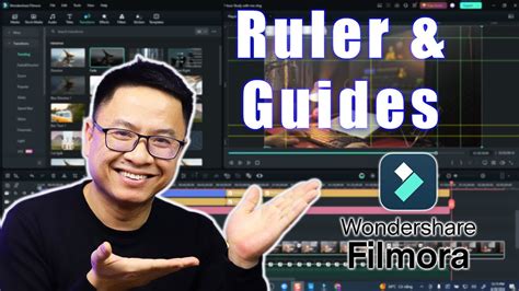 How To Use Ruler And Guides In Filmora 13 Tutorial For Beginners In