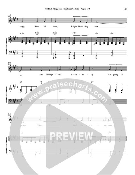 All Hail King Jesus Sheet Music PDF (Dave Moody) - PraiseCharts