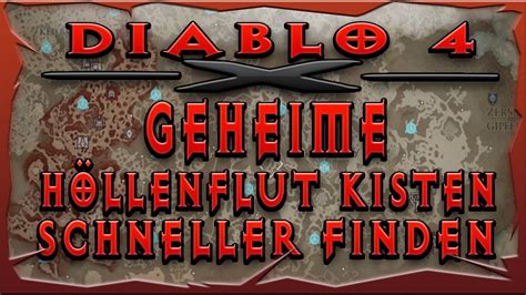 Diablo Geheime H Llenflut Kisten Schneller Finden Youtube