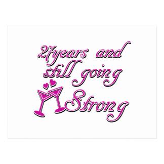 27th Anniversary Cards | Zazzle