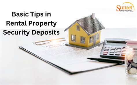 Top 5 Basic Tips In Rental Property Security Deposits Sunsetpm