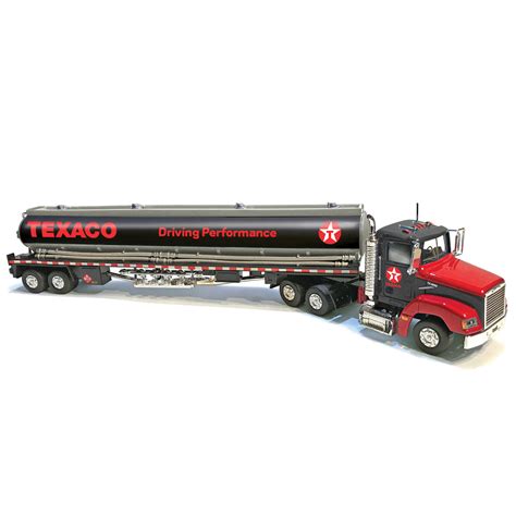 Texaco Gasoline Tanker Truck 1:43 Scale Diecast Model by Vintage Fuel ...