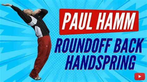 How To Do A Roundoff Back Handspring Gymnastics Tips And Drills From