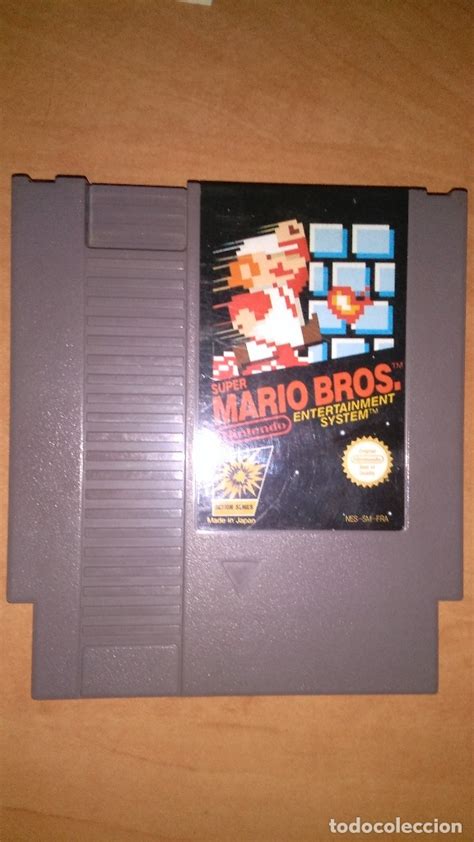 Súper Mario Bros Nintendo Cartucho 1985 Vendido En Subasta 107929331