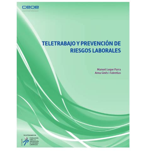 Teletrabajo Y Prevención De Riesgos Laborales 111119 Asesoría