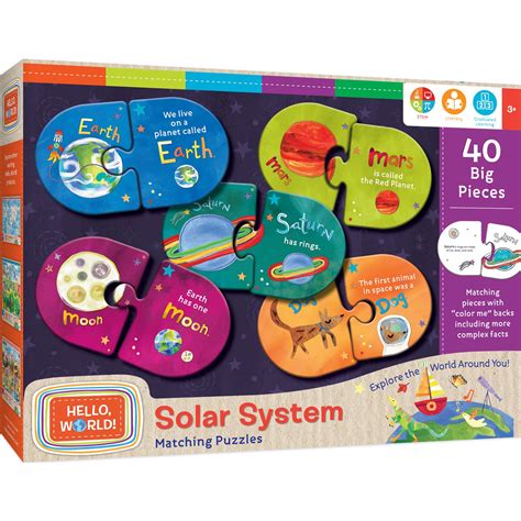 Solar System Matching Game Hello World Masterpieces Masterpieces