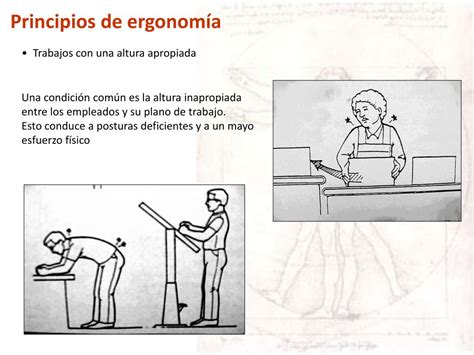 PPT Principios de ergonomía PowerPoint Presentation free download