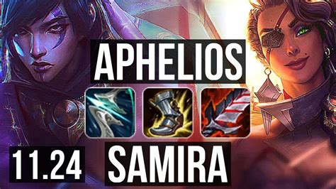 Aphelios Janna Vs Samira Lux Adc Legendary Games