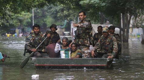 Hundreds Trapped On Rooftops In Flood Devastated India India News