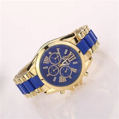 Antique Blue Metallic Watch Prishie