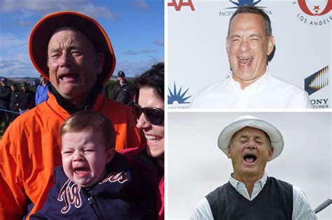 Tom Hanks Or Bill Murray Crying Baby Photo Splits The Internet Daily