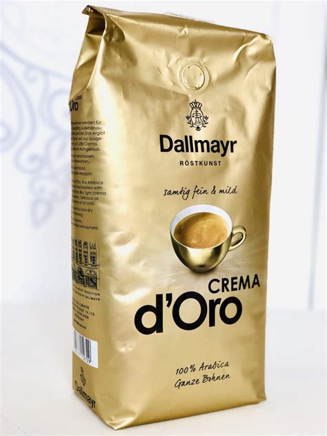 Kawa Dallmayr Crema D Oro 1 kg ziarno Kawy Słodycze Chemia