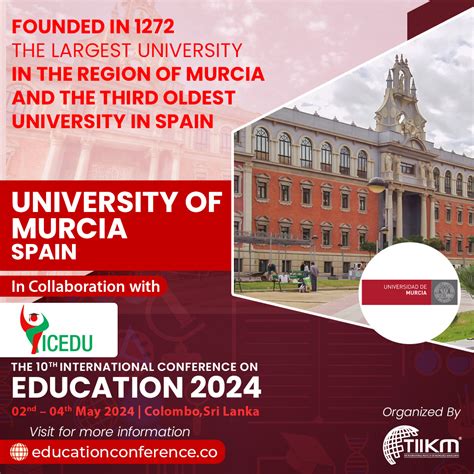 University of Murcia: Leading Collaboration in Future Education - TIIKM ...