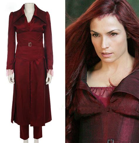 Cool Movie X Men Dark Phoenix Jean Grey Women Cosplay Costume Red Suit