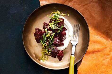 Vibrant Beet Salad With Preserved Lemon Pulp