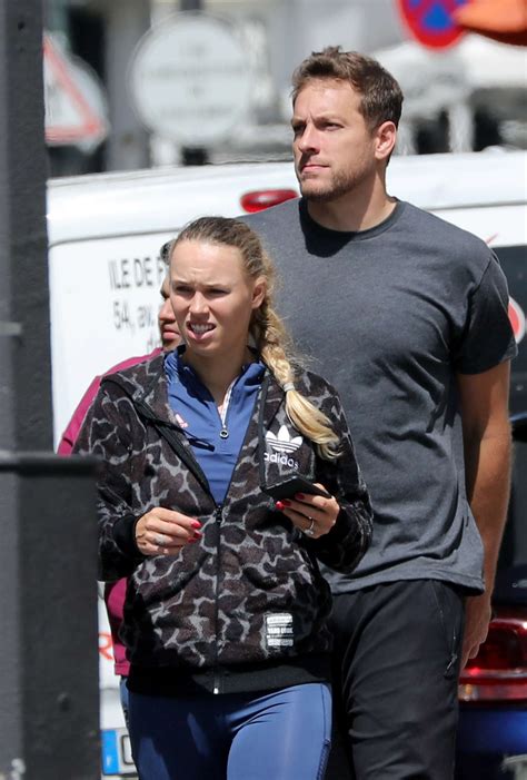 Caroline Wozniacki with boyfriend David Lee out in Paris -11 | GotCeleb