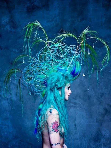 Blue - teal hair Teal Hair, Blue Green, Hair Color, Dreadlocks ...