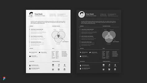 Creative Resume Template Figma