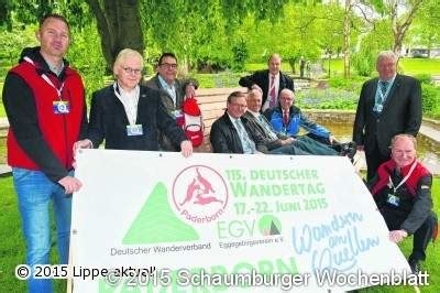 Schaumburger Wochenblatt Wandern An Quellen Deutsche Wandertag In