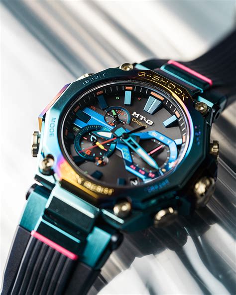 Casio Launches Limited Edition Rainbow Coloured G Shock Watch The Mt