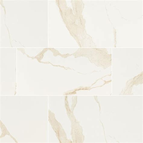 Eden Calacatta Matte 24x48 Porcelain Tile — Solidshape Technologies Inc