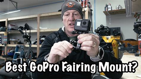 Best Harley Davidson Fairing Gopro And Action Camera Mount Rickrak 360 Deluxe Youtube