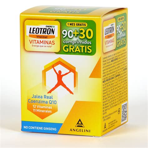 Leotron Vitaminas Comprimidos Farmacia Jim Nez