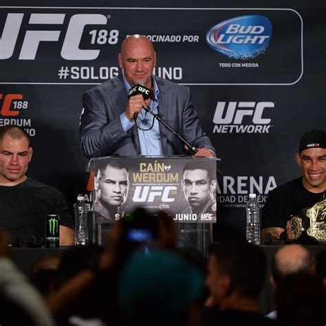 Fabricio Werdum vs. Cain Velasquez II: Potential Date, Location and ...