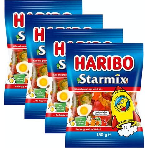 Haribo Starmix Gummies Bag 150g 4pk Woolworths