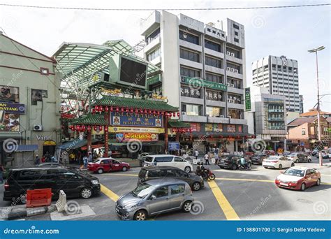 Petaling Street Market At Chinatown In Kuala Lumpur Editorial Image