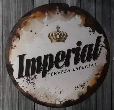 Cartel Chapa Vintage Retro Cerveza Imperial en venta en Vicente López