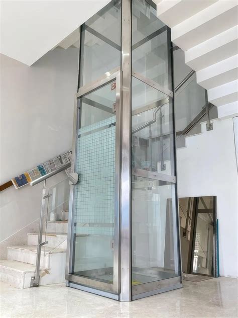 6m Small Handicap Platform Villa Lifts Kit Used Home Elevators